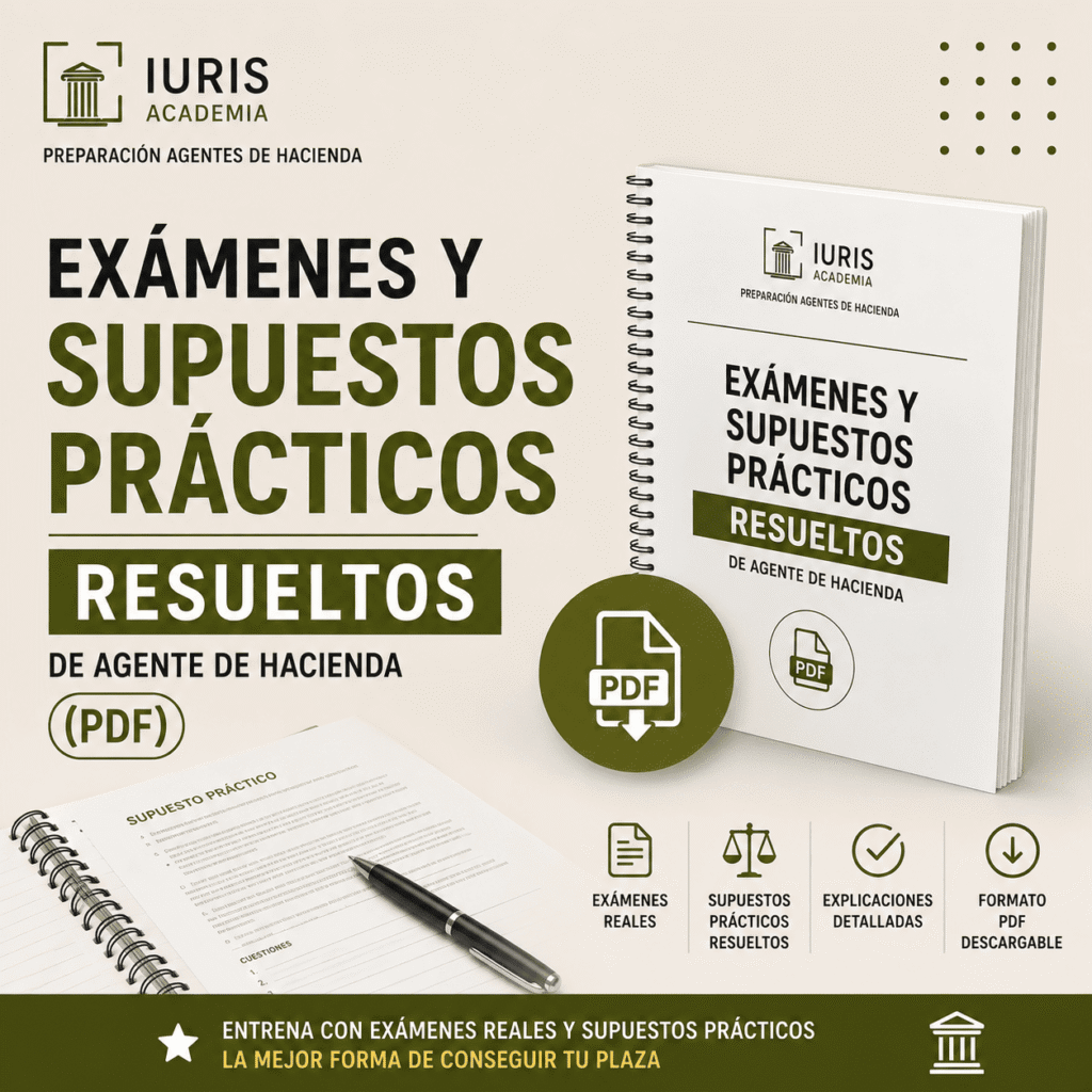 examenes y ssupuestos agente hacienda